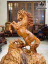 Tượng Ngựa Phong Thủy (Nhất Mã) Gỗ Hương Việt Cao 38 Ngang 30 Sâu 26 (cm) 4