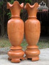 Cặp Lục Bình Gỗ Hương Đỏ Cao 190 Đường Kính 56 (cm) Số 11 0