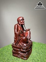 Tượng Trường My Ngồi Thiền Gỗ Tử Đàn Cao 36 Ngang 20 Sâu 16 (cm) 1