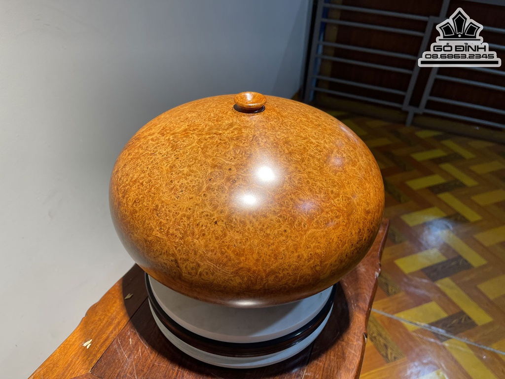 Bình Phú Quý Gỗ Nu Hương Cao 22 Đường Kính 31 (cm) 0