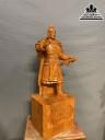 Tượng Hoàng Đế Quang Trung Gỗ Hương Đá Nguyên Khối Cao 70 Ngang 26 Sâu 21 (cm) 3