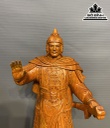 Tượng Hoàng Đế Quang Trung Gỗ Hương Đá Nguyên Khối Cao 70 Ngang 26 Sâu 21 (cm) 4