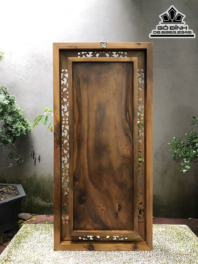 Tranh Gỗ Phu Thê Viên Mãn Gỗ Bách Xanh Cao 120 Ngang 57 Dày 8 (cm) 1