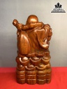 Tượng Phật Di Lặc Gỗ Hương Cao 30 Ngang 16 Sâu 13 (cm) 4