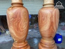 Cặp Lục Bình Gỗ Hương Cao 220 Đường Kính 66 (cm)
