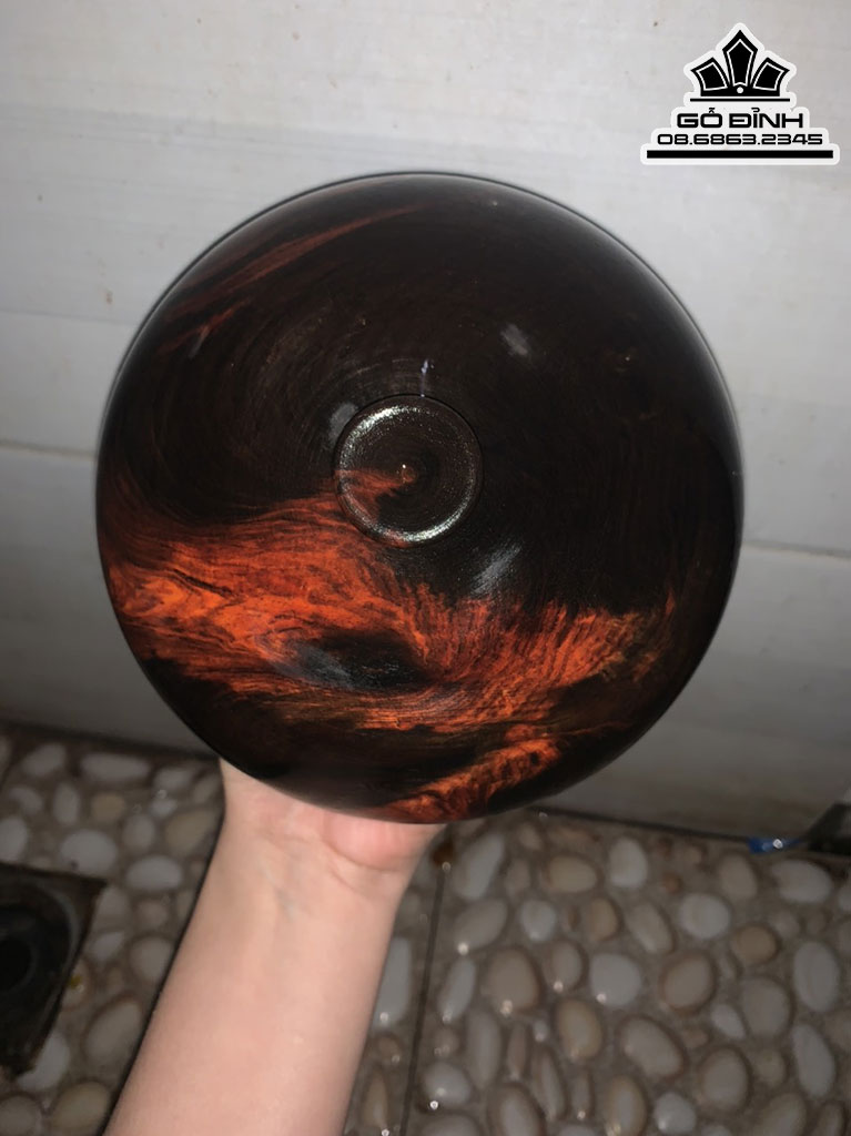 Chum Phú Qúy Gỗ Trắc Cao 10.5 Đường Kính 16 (cm)