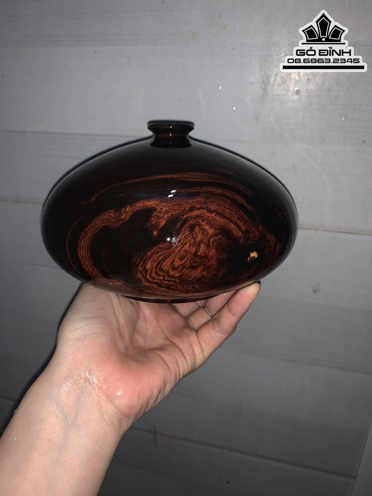 Chum Phú Qúy Gỗ Trắc Cao 10.5 Đường Kính 16 (cm)
