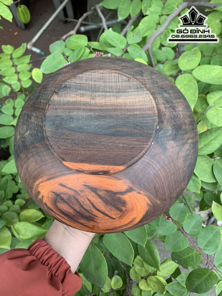 Chum Gỗ Phú Qúy Gõ Trắc Cao 12.2 Đường Kính 20.2 (cm)