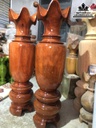 Cặp Lục Bình Gỗ Lim Cao 120 Đường Kính 31 (cm)