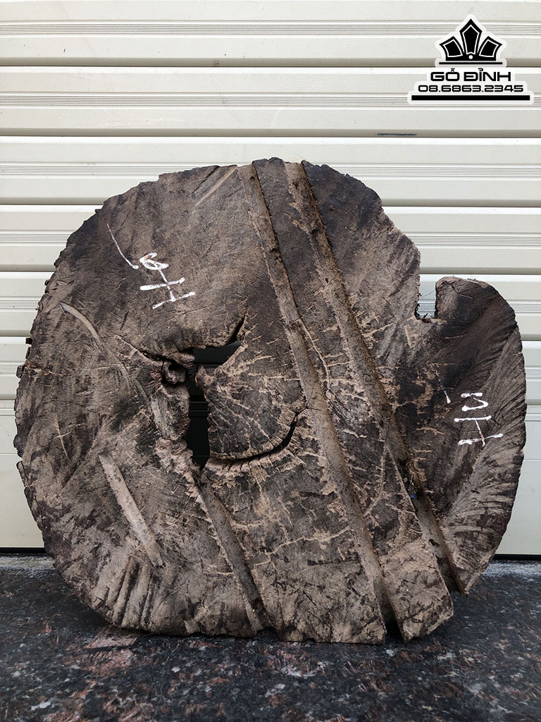 Tượng Đạt Ma Ngồi Thiền Gỗ Trắc Cao 31 Ngang 30 Sâu 8 (Cm)