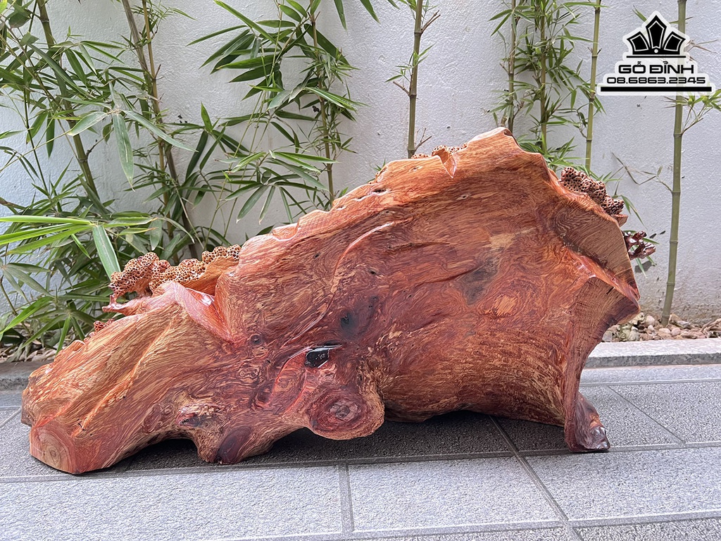 Tiểu Cảnh Gỗ Hương Cao 34 Ngang 75 Sâu 30 (cm)