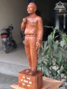 Tượng Võ Nguyên Giáp Gỗ Hương Cao 79 Ngang 23 Sâu 17 (cm)