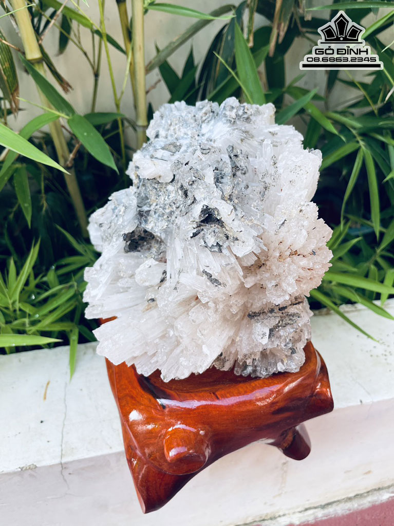 Bông Hoa Ưu Đàm Đá Aragonit Cao 20 Ngang 20 (cm) 4,3kg