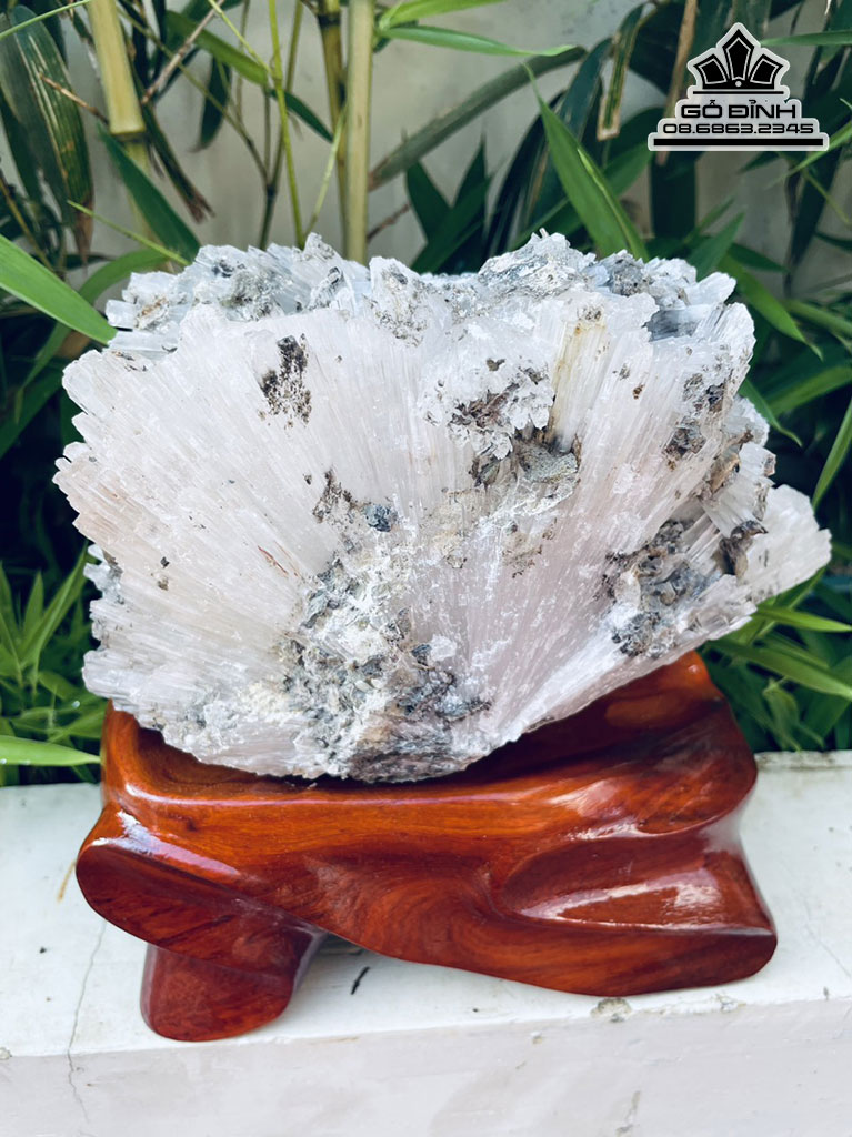 Bông Hoa Ưu Đàm Đá Aragonit Cao 20 Ngang 20 (cm) 4,3kg