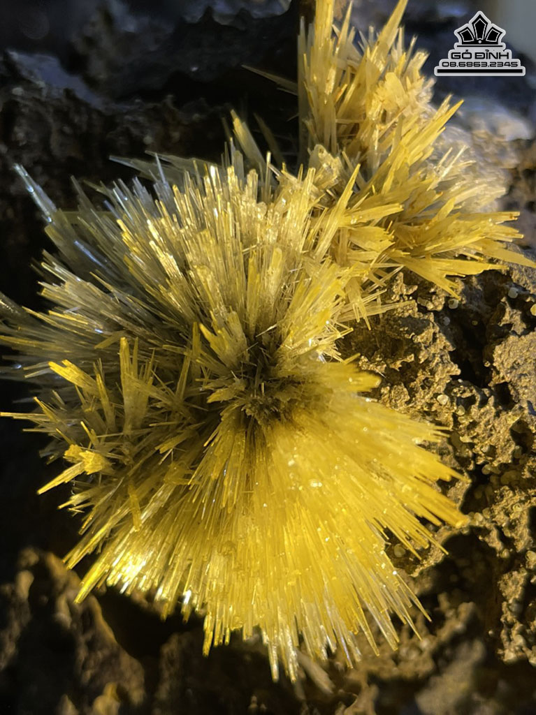 Bông Hoa Ưu Đàm Đá Aragonit Cao 21 Ngang 15 (cm) 5,5kg