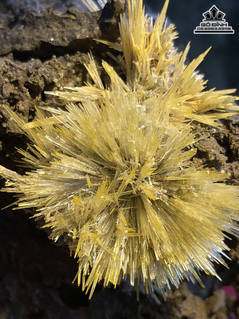 Bông Hoa Ưu Đàm Đá Aragonit Cao 21 Ngang 15 (cm) 5,5kg