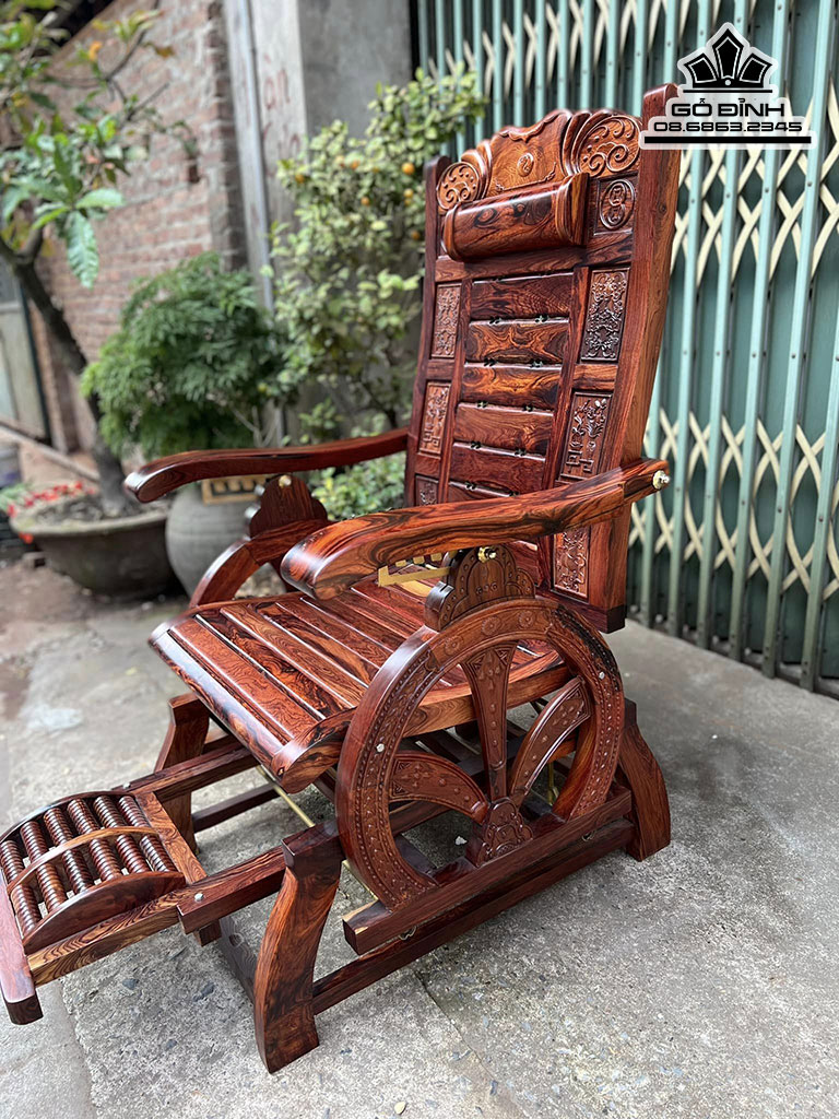 Ghế Lười Gỗ Cẩm