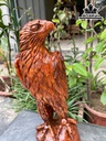 Tượng Đại Bàng Gỗ Sưa Cao 29 Ngang 10 Sâu 10 (cm)