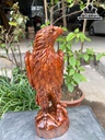 Tượng Đại Bàng Gỗ Sưa Cao 29 Ngang 10 Sâu 10 (cm)