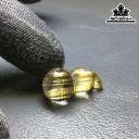 Hồ Lô Đá Thạch Anh Tóc Vàng Cao 20,7 Ngang 11,4 Sâu 10,4 (mm) 2,7g