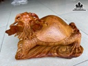 Tượng Long Quy Gỗ Hương Cao 19 Ngang 28 Sâu 25 (cm)