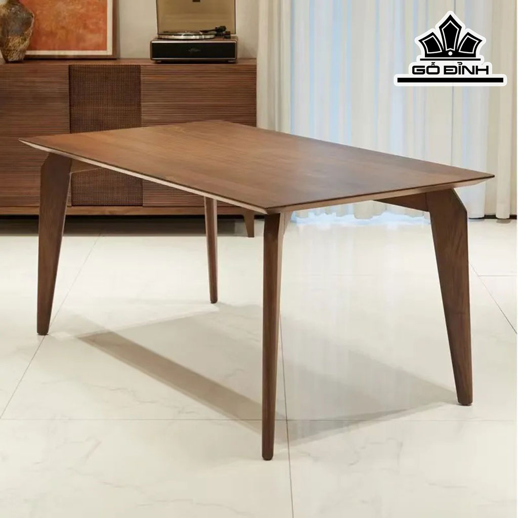 Bàn Ăn Gỗ Sồi (Oak) Dài 140 Ngang 70 Cao 75 (cm)