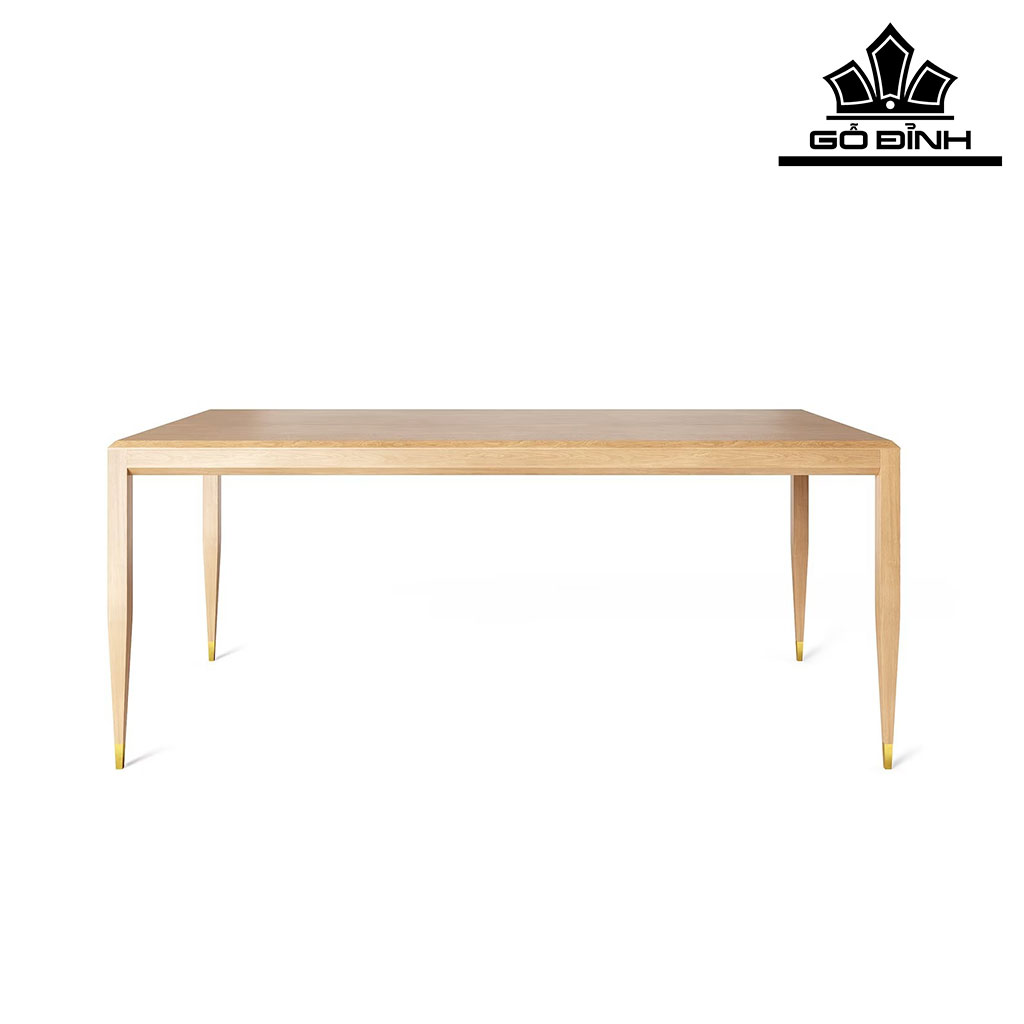 Bàn Ăn Gỗ Sồi (Oak) Dài 160 Ngang 80 Cao 75 (cm)