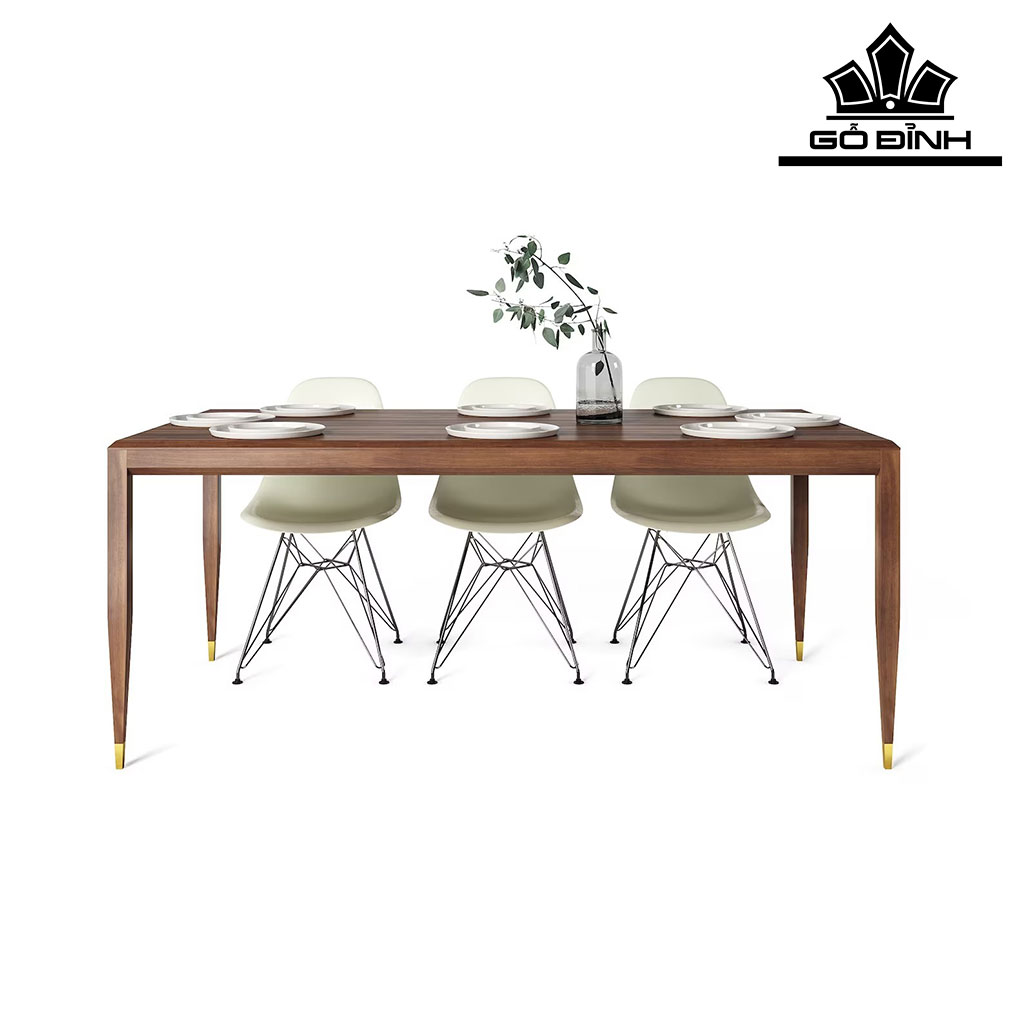 Bàn Ăn Gỗ Sồi (Oak) Dài 160 Ngang 80 Cao 75 (cm)