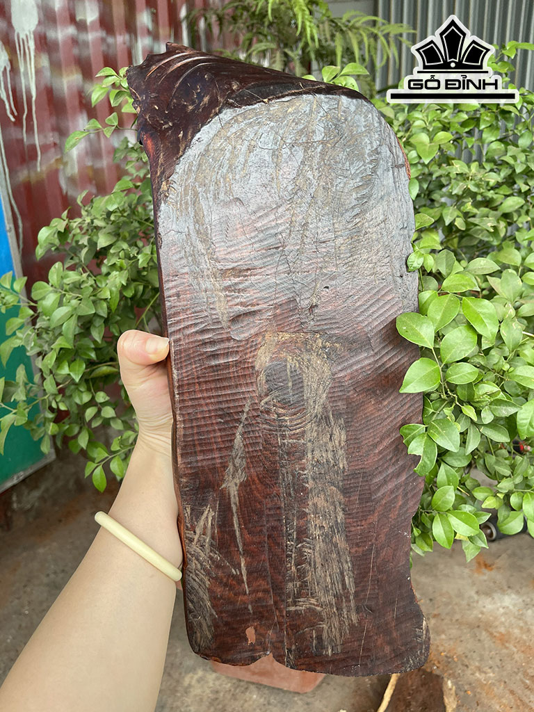 Tượng Rồng Phong Thủy Gỗ Trắc Ngang 16 Cao 42 (cm)