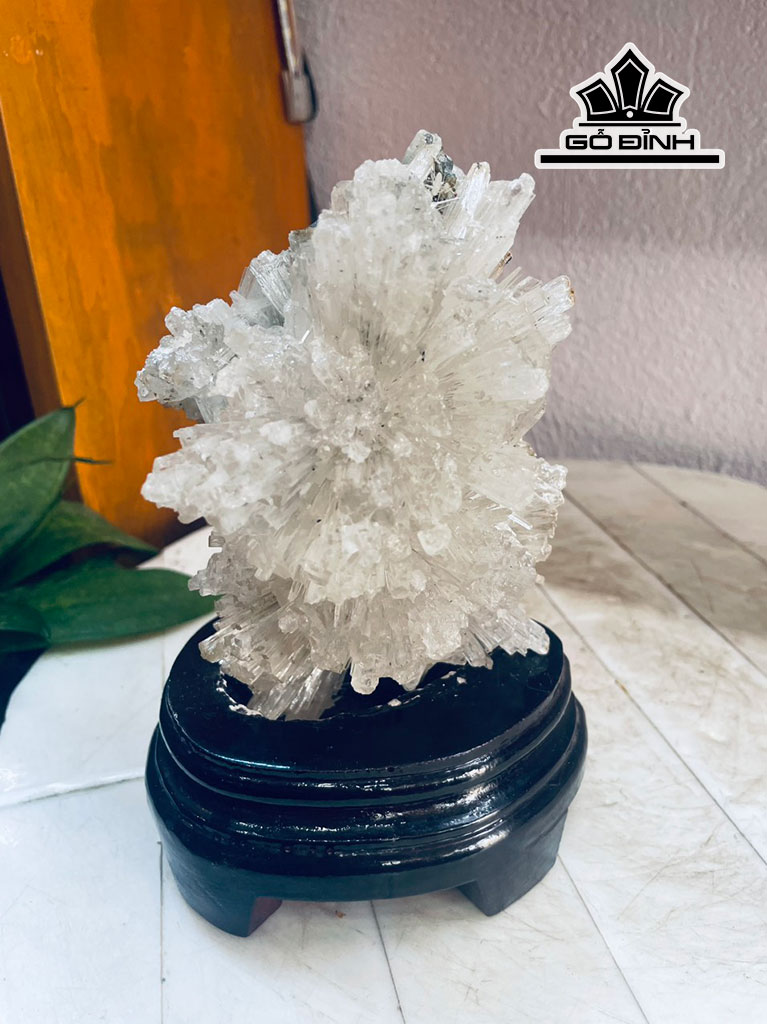 Bông Hoa Ưu Đàm Đá Aragonit Cao 18 Ngang 10 (cm) 1kg