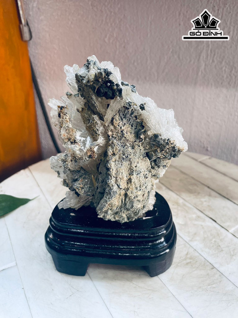 Bông Hoa Ưu Đàm Đá Aragonit Cao 18 Ngang 10 (cm) 1kg