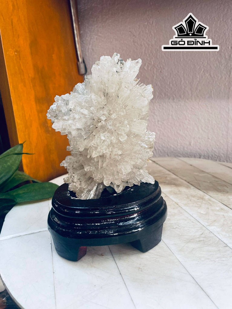 Bông Hoa Ưu Đàm Đá Aragonit Cao 18 Ngang 10 (cm) 1kg