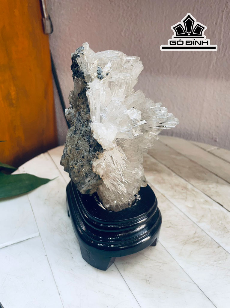 Bông Hoa Ưu Đàm Đá Aragonit Cao 18 Ngang 10 (cm) 1kg