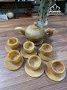 Bộ Ấm Chén Đá Ngọc