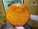 Đĩa Gỗ Trang Trí Gỗ Nu Hương Cao 34,5 Đường Kính 2,8 (cm)