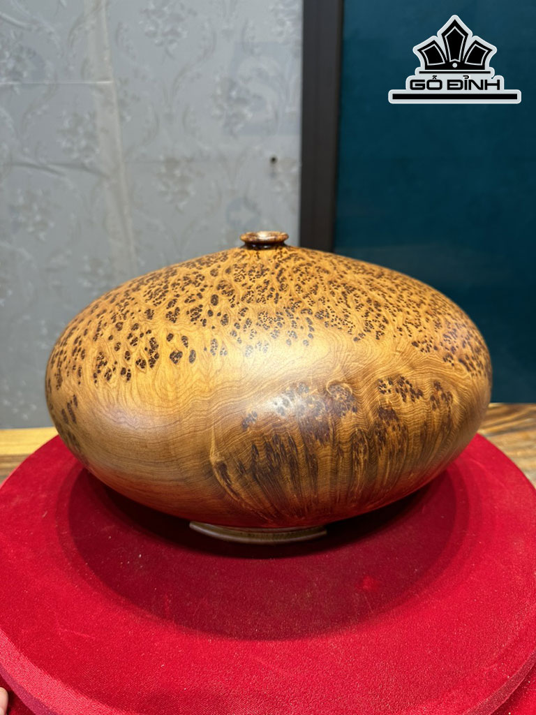 Chum Phú Quý Gỗ Nu Ngọc Am Cao 37 Đường Kính 23 (cm)