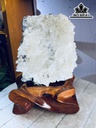 Tác Phẩm Đá Aragonit Cao 24 Ngang 16 (cm) 3,5kg