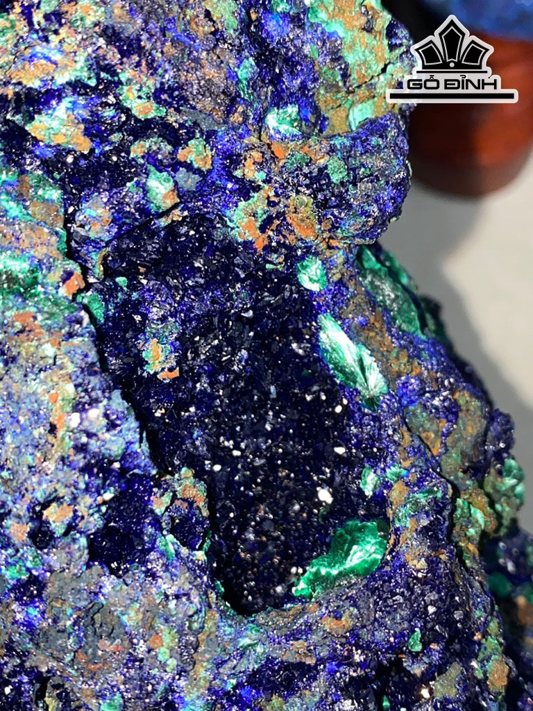 Tác Phẩm Đá Azurite Cao 21 Ngang 21 (cm) 43kg