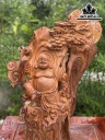 Tượng Phật Di Lặc Gỗ Ngọc Am Cao 68 Ngang 46 Sâu 45 (cm)
