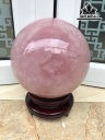 Bi Cầu Đá Thạch Anh Hồng Đường Kính 18 (cm) 8,39kg