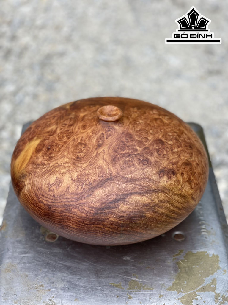 Chum Phú Quý Gỗ Hương Cao 15 Đường Kính 28 (cm)