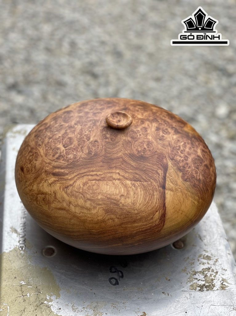 Chum Phú Quý Gỗ Hương Cao 15 Đường Kính 28 (cm)