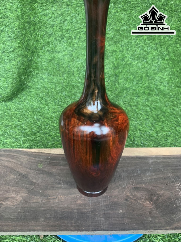 Bình Gỗ Trắc Cao 11,5 Đường Kính 31,5 (cm)