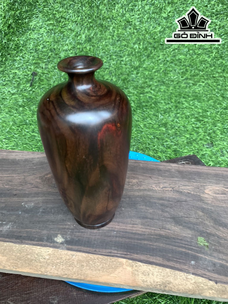 Chum Phú Quý Gỗ Trắc Cao 9,3 Đường Kính 20,2 (cm)