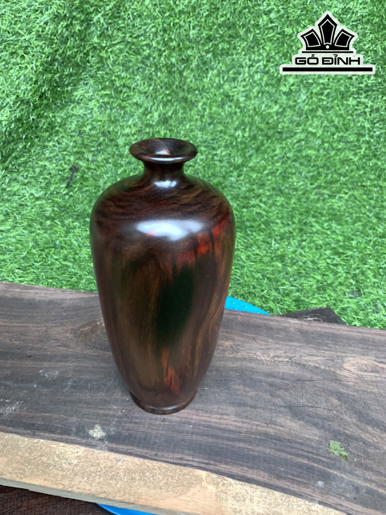 Chum Phú Quý Gỗ Trắc Cao 9,3 Đường Kính 20,2 (cm)