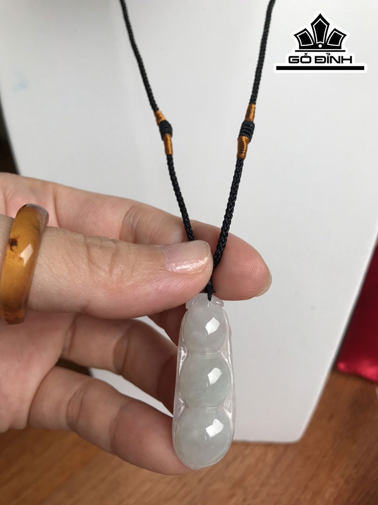 Mặt Dây Chuyền Đỗ Ngọc Đá Cẩm Thạch