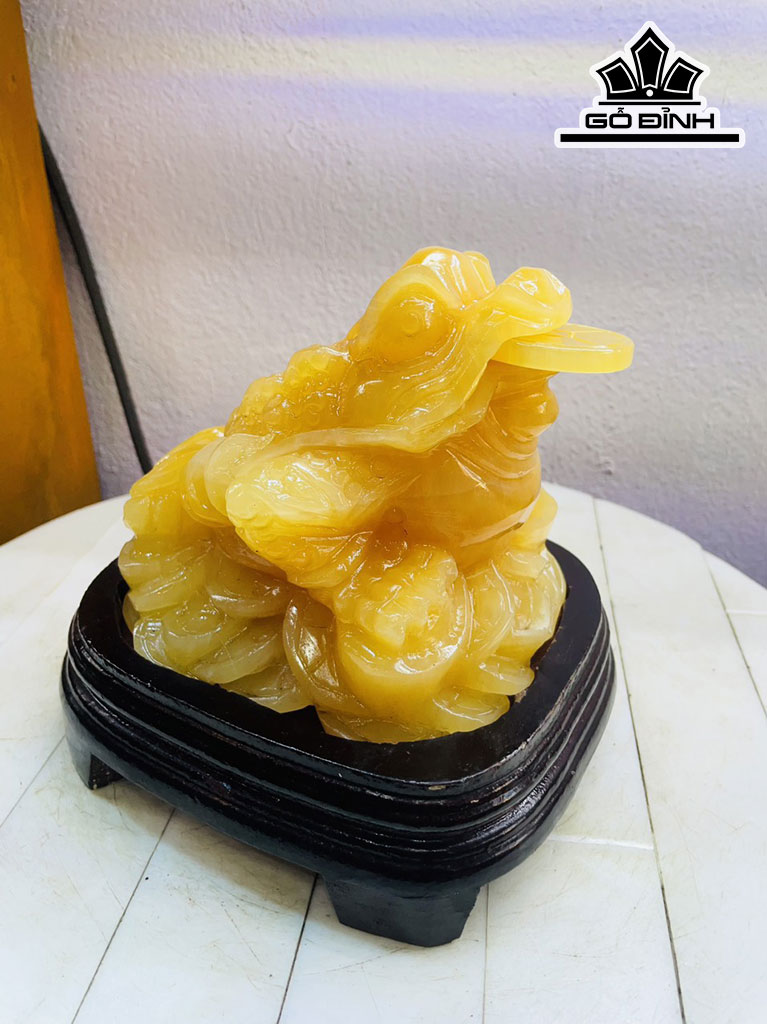 Thiềm Thừ Đá Ngọc Hoàng Cao 18 Ngang 15 (cm) 3kg