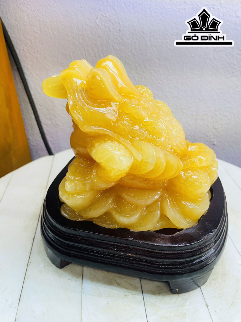 Thiềm Thừ Đá Ngọc Hoàng Cao 18 Ngang 15 (cm) 3kg