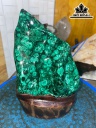 Tác Phẩm Đá Khổng Tước (Malachite) Cao 18 (cm) 1,3kg