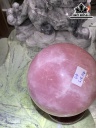 Bi Cầu Đá Thạch Anh Hồng Đường Kính 7,7 (cm) 6,5kg